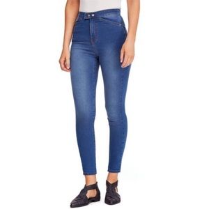 Free People Sweet Jane Skinny Denim Jeans Size 28